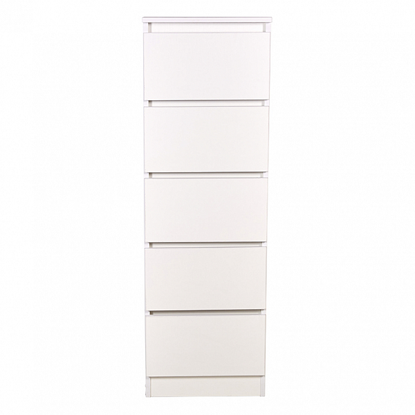 Комод Polini kids Simple 1990, 5 ящиков, белый