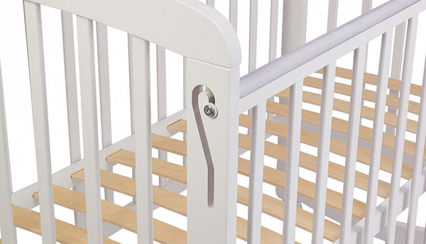 Кроватка детская Polini kids Simple 304, белый