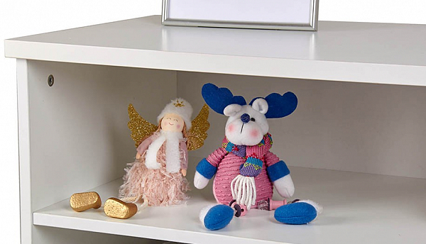 Комод Polini kids Simple 3400, на ножках, белый