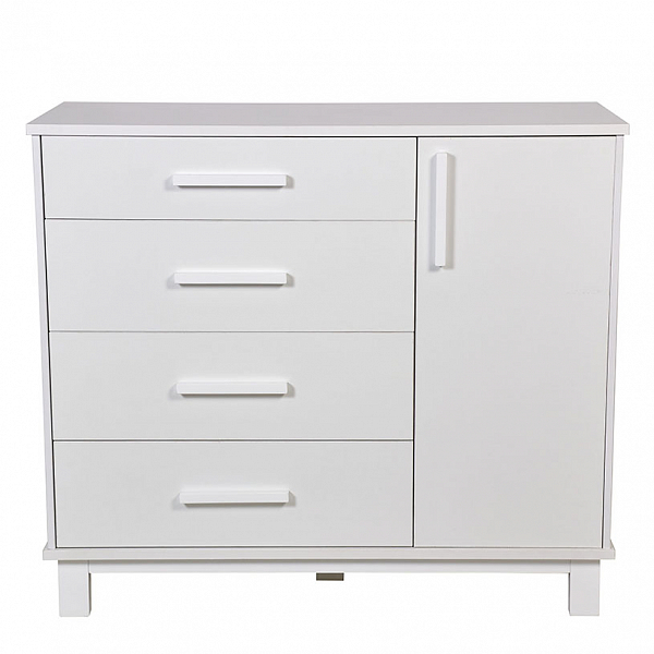 Комод Polini kids Simple 3403, на ножках, белый