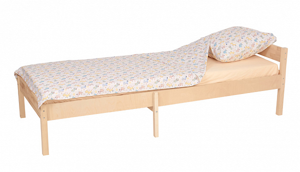 Кровать Polini kids Simple 935 раздвижная детская, натуральный
