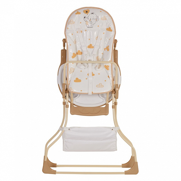 Стульчик для кормления Polini kids 252 Слоник, макиато