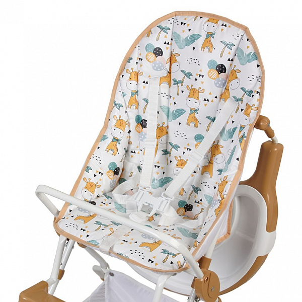 Стульчик для кормления Polini kids 252 Жирафик