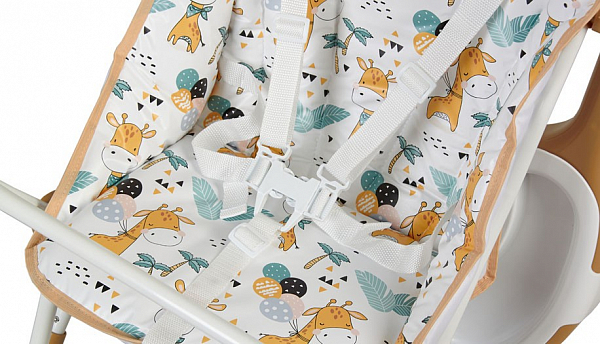 Стульчик для кормления Polini kids 252 Жирафик