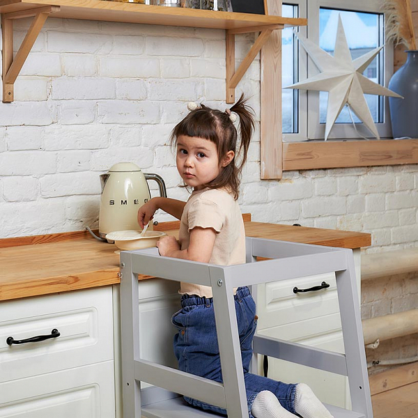 Подставка развивающая Polini kids Sky, серый