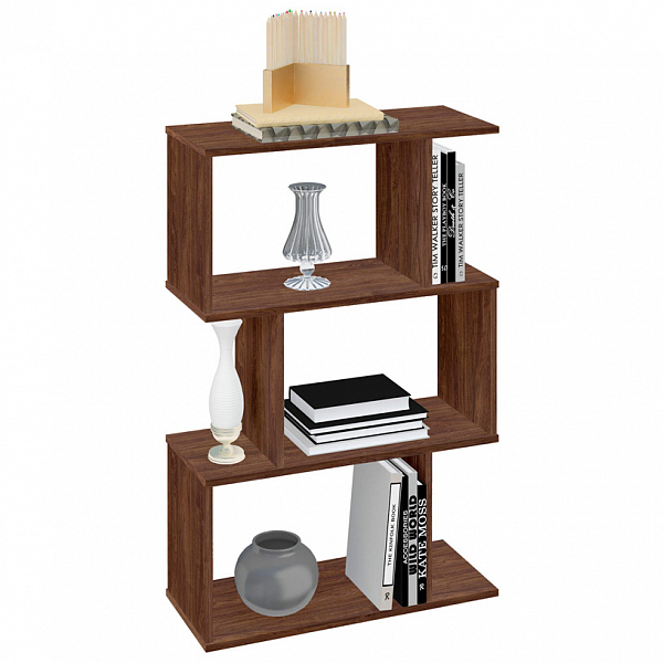 Стеллаж Polini Home Smart фигурный 3 секции, винтаж