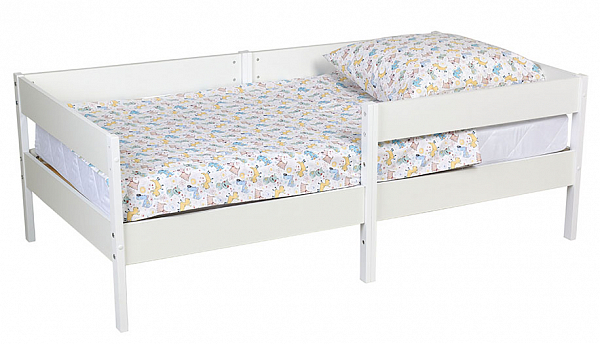 Кровать детская Polini kids Simple 3435, белый