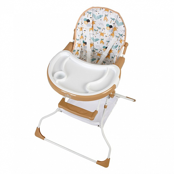 Стульчик для кормления Polini kids 252 Жирафик