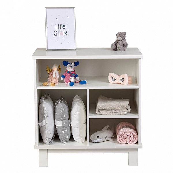 Комод Polini kids Simple 3400, на ножках, белый