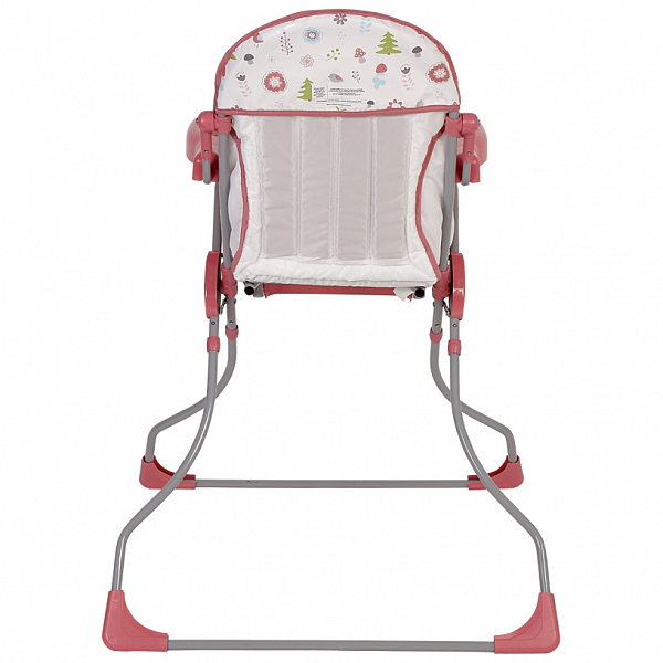 Стульчик для кормления Polini kids 152 Лесные друзья, розовый