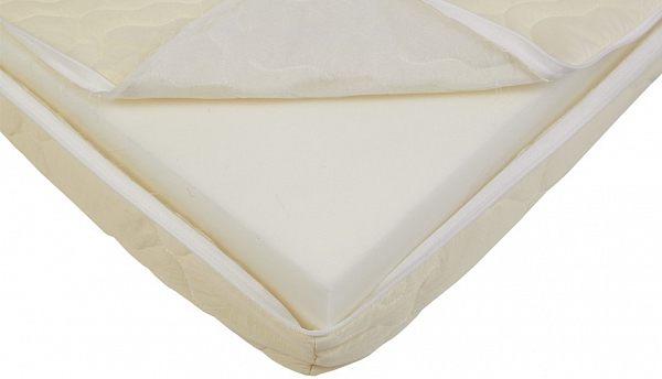 Матрас детский Polini kids Basic Nature 160х80х10, микрофибра