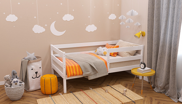 Кровать Polini kids Simple 850, белый