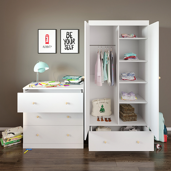 Комод Polini kids Fun 3290, белый