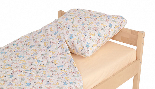 Кровать Polini kids Simple 935 раздвижная детская, натуральный