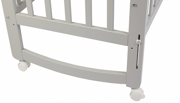 Кроватка детская Polini kids Simple 304, серый