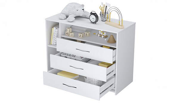 Комод Polini kids Simple 2110, белый