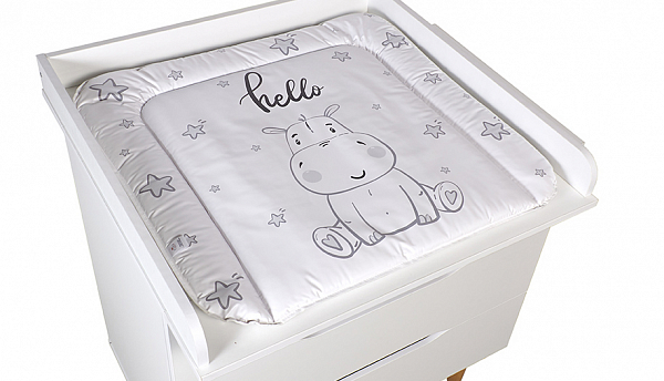 Комод Polini kids Simple 3601, белый-натуральный