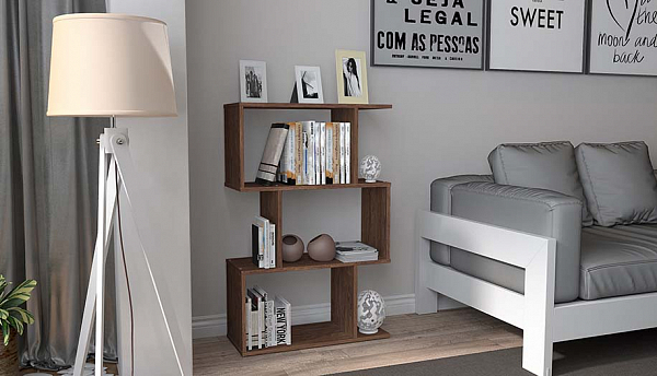 Стеллаж Polini Home Smart фигурный 3 секции, винтаж