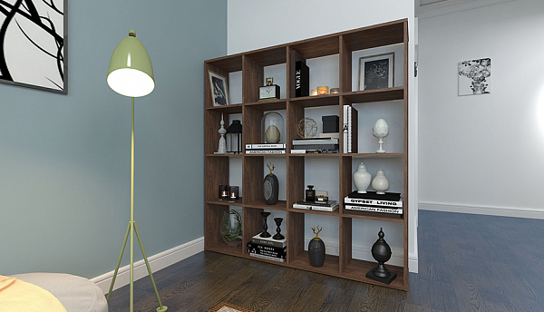 Стеллаж Polini Home Smart Кубический 16 секции, винтаж