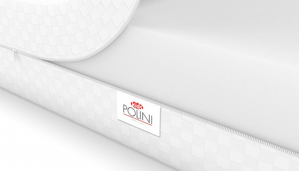 Матрас детский Polini kids Basic Nature 190х100х12, микрофибра